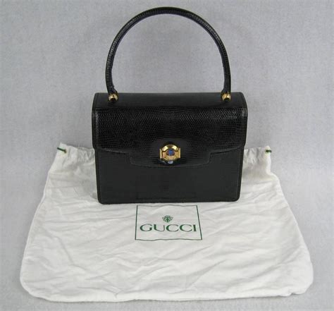 black leather gucci handbag|vintage black Gucci shoulder bag.